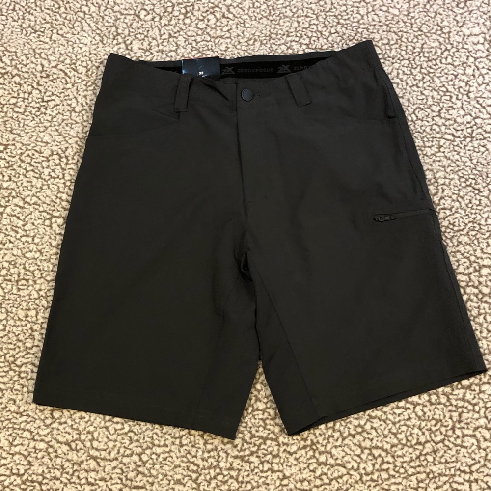ZeroXposur Men's Travel Shorts Color Slate size 32